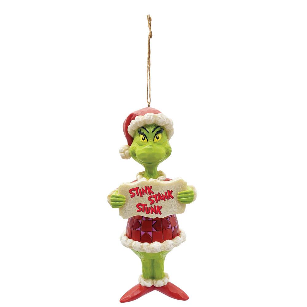 Jim Shore Dr. Seuss Grinch Stink Stank Stunk Ornament